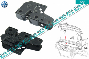 Замок капота   