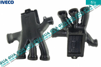 Воздуховод отопителя / печки салона торпеды центральный