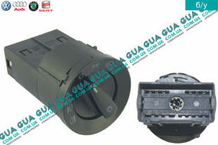 Переключатель \ включатель света фар / противотуманных фар передних / задних   