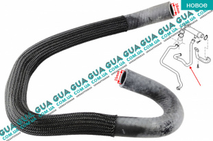 Патрубок / трубка системы охлаждения ( от охладителя EGR / ЕГР к блоку )   