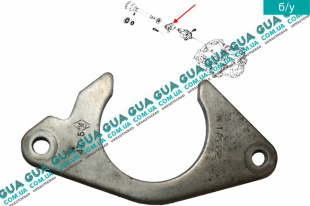 Прижимная планка подвесного подшипника полуоси ( скоба промвала )   