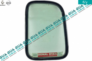 Стекло двери задней правой (без уплотнителя)   