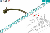 Трубка / штуцер / тройник топливной системи ТНВД Seat / СЕАТ IBIZA III 2002-2008 1.9TDI (1896 куб.см.)