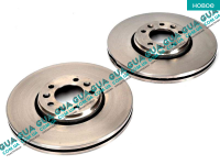 Тормозной диск вентилируемый передний