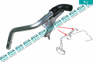 Шланг / патрубок масляной системы ( сапуна ) трубка Toyota / ТОЙОТА DYNA 2001- 3.0D-4D (2982 куб.см.)