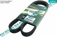 Ремень генератора ручейковый 6PK1125