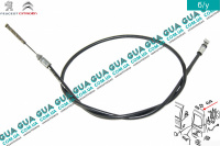  Трос замка задней правой двери верхний L852