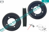 Шкив водяного насоса ( помпы ) Mazda / МАЗДА 323 F 1998-2004 1.8 16V (1840 куб.см. ) 