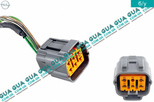 Фишка / разъем клапан возврата ОГ / колодка клапана рециркуляции выхлопных газов / Клапана EGR ( Субару / ЕГР Subary )   
