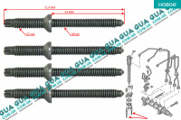 Болт / винт крепления форсунки M7x1 / M6x1 1шт