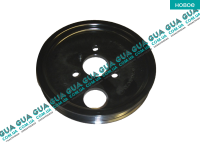 Шкив насоса гидроусилителя руля ( Шкив привода ГУР ) 4 ручейка  ( FWD ) Ford / ФОРД TRANSIT TOURNEO 2006- / ТРАНЗИТ ТОРНЭО 06- 2.2TDCI (2198 куб.см.)
