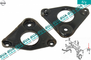 Кронштейн крепление передней балки / подрамника левый Nissan / НИССАН ALMERA N16 / АЛЬМЭРА Н16 2.2 DCI ( 2184 куб.см.)