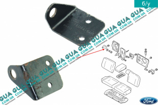 Петля спинки заднего сиденья правая Ford / ФОРД ORION III 1990-1996 / ОРИОН 3 90-96 1.4 (1391 куб.см.)