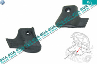 Демпфер / ограничитель капота / отбойник / подушка правый  1шт. 