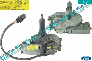 Моторчик стеклоочистителя правый задней двери / багажника / ляди ( электродвигатель дворника ) Ford / ФОРД TRANSIT 2006- / ТРАНЗИТ 06- 2.4TDCI (2402 куб.см)