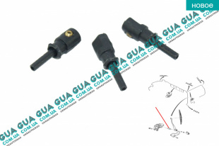 Распылитель омывателя заднего стекла ( форсунка ) 1шт   