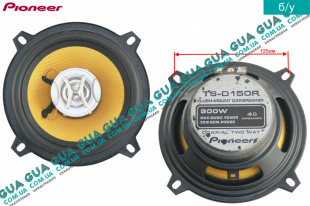 Динамик двери ( 60вт ) 1шт. Volvo / ВОЛЬВО V70 III 1.6D (1560 куб.см.)