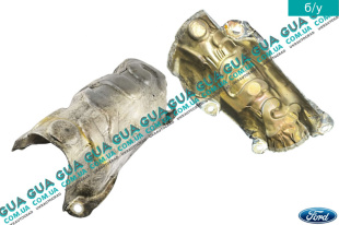 Термозащита выпускного коллектора ( термозащитный экран )   