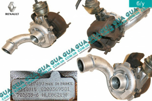 Турбина ( Компрессор наддува , турбокомпрессор )   