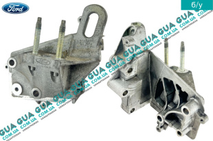 Кронштейн опори / подушки двигателя правый   