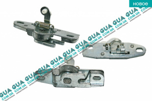 Замок боковой правой сдвижной двери верхний ( лягушка / защелка / флажок )   