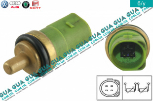 Датчик температуры охлаждающей жидкости   