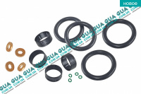 Монтажный ремкомплект форсунки ( уплотнительное кольцо форсунки / шайба / прокладка / уплотнительное кольцо трубки обратки / сальник ) ( комплект )