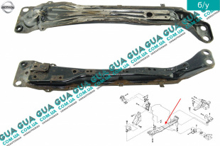 Балка двигателя ( голая ) Nissan / НИССАН ALMERA N16 / АЛЬМЭРА Н16 2.2 DCI ( 2184 куб.см.)