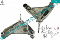 Кронштейн коробки КПП левый ( шпилька )