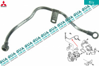 Трубка подачи масла в турбину Mitsubishi / МИТСУБИСИ PAJERO III 2000-2006 / ПАДЖЕРО 3 00-06 3.2DI-D (3200 куб.см.)