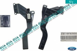 Педаль газа ( акселератор, потенциометр )   