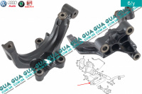 Кронштейн крепления катализатора Seat / СЕАТ LEON 2005- 1.6TDI (1598 куб.см.)