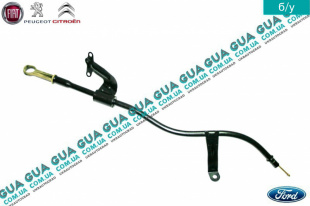 Щуп уровня масла рабочая длина 590 мм ( Трубка масляного щупа )   