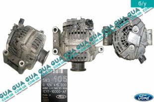 Генератор 105A Ford / ФОРД MONDEO III 2001-2007 / МОНДЕО 3 2.2TDCI (2198 куб.см.)