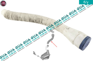 Горловина бачка стеклоомывателя ( стеклоочистителя лобового окна )   