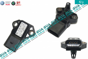 Датчик давления воздуха во впускном коллекторе ( Мапсенсор )   