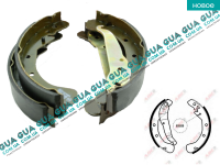 Тормозные колодки задние ( барабанные )