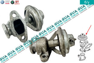 Клапан возврата ОГ / Клапан рециркуляции выхлопных газов / Клапан EGR / ЕГР   