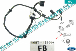 Электропроводка корпуса печки ( отопителя )   