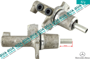 Главный тормозной цилиндр ( на 2 выхода ) TRW   