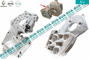 Кронштейн крепления топливного насоса високого давления / ТНВД Volvo / ВОЛЬВО V40 2000-2004 1.9DI (1870 куб.см.)