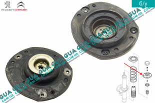 Подушка / опора переднего амортизатора ( стойки ) правая   