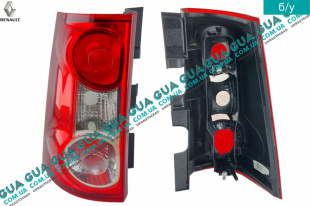 Фонарь задний левый универсал   