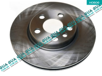 Тормозной диск вентилируемый передний