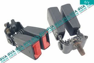 Замок ремня безопасности пассажирский задний ( ответная часть ремня безопасности ) Ford / ФОРД FOCUS C-MAX 2007- / ФОКУС С-МАКС 07- 1.0 EcoBoost (998 куб. см.)