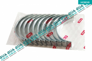 Вкладыши коленвала /  коренные ( комплект 10 шт. ) STD   