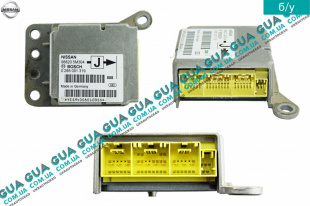 Блок управления подушками безопастности / AirBag модуль Nissan / НИССАН ALMERA N16 / АЛЬМЭРА Н16 2.2 DCI ( 2184 куб.см.)
