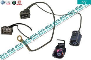 Проводка с фішками датчика давления масла   