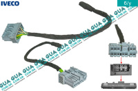 Фишка / разъем / штекер з проводами / колодка электропроводки / конектор платы подрулевого переключателя