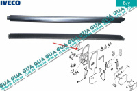  Уплотнитель внешний стекла передней  двери 
